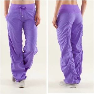 Lululemon Power Purple Studio II Dance Pants 4